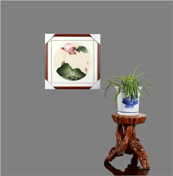 绣坊街湘绣-荷花