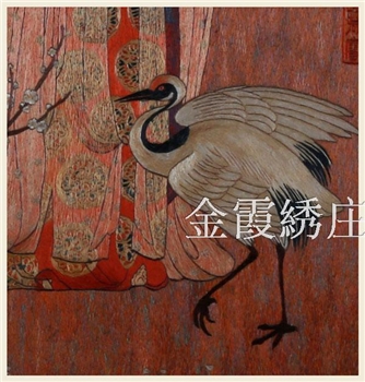 湘绣精品美女图 大幅挂画